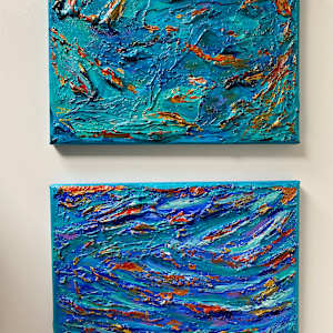 Ocean’s dance 3 by Annabelle Volpi 