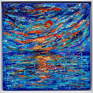 Blue symphony by Annabelle Volpi