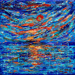 Blue symphony by Annabelle Volpi 