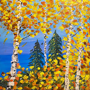 Sunny leaves by Annabelle Volpi 
