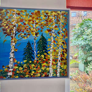 Sunny leaves by Annabelle Volpi 