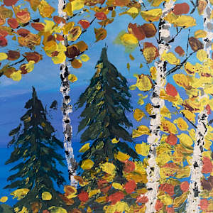 Sunny leaves by Annabelle Volpi 