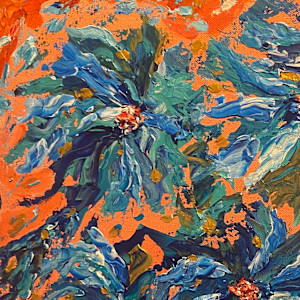 Wild sea flowers by Annabelle Volpi 