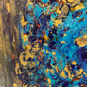 Shimmering ocean by Annabelle Volpi 