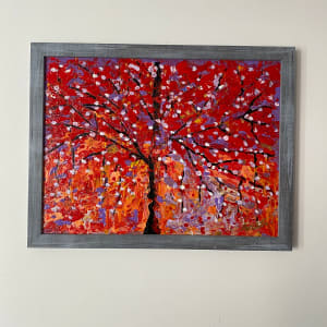 Autumnal  fire by Annabelle Volpi 