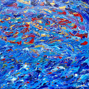 The deep blue by Annabelle Volpi