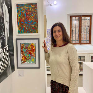 Flying high by Annabelle Volpi  Image: Venice exhibition Italy March 24