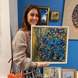 Shimmering ocean by Annabelle Volpi 