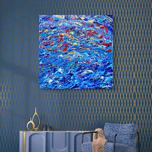 The deep blue by Annabelle Volpi 