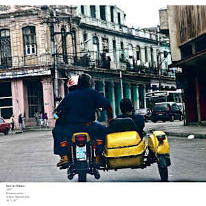 YELLOW MOTORCYCLE by Steven Oshatz