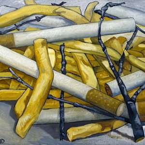 Cigs, Twigs and Fries by Mark Granlund