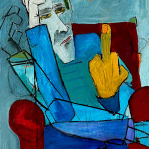 Self Portrait as a Therapist: Unprofessional by Robin Walker