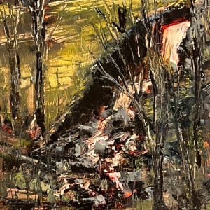 Honeydew Falls During A Canadian Wildfire by Scott Nost