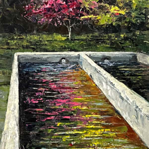 Spring Reflections At Powder Mills Park by Scott Nost
