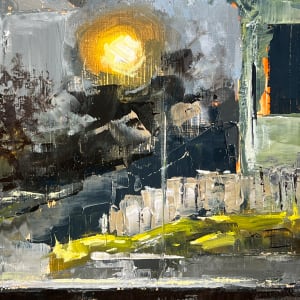 Dockmaster's Trolley Station At Winter's Low Tide by Scott Nost  Image: Detail