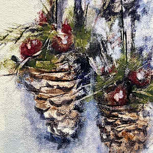 Holiday Pine Cones by Scott Nost 