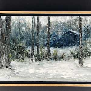 A Break In The Blizzard On The Way Home by Scott Nost 