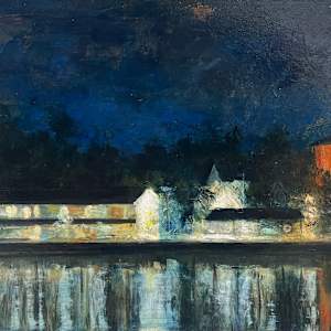 Pittsford's Coal Tower on A Summer Evening by Scott Nost