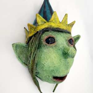 Merry Moss the Elf Mask by ocasiocasa 