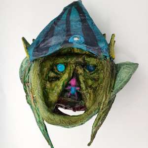 Merry Moss the Elf Mask by ocasiocasa 