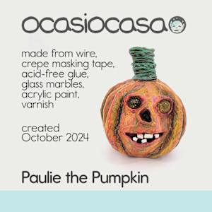 Paulie the Pumpkin by ocasiocasa 