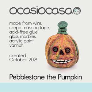 Pebblestone the Pumpkin by ocasiocasa 