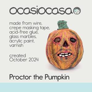 Proctor the Pumpkin by ocasiocasa 