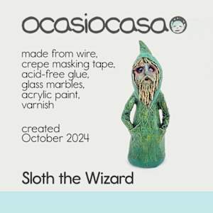 Sloth the Wizard by ocasiocasa 