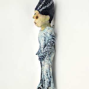 Bride the Monster - wall folk by ocasiocasa 