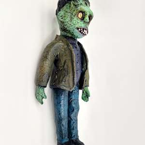 Frank the Monster - wall folk by ocasiocasa 
