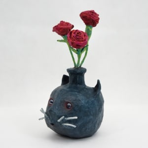 Kittlesen the  Bloomin' Face Jug Cat by ocasiocasa 
