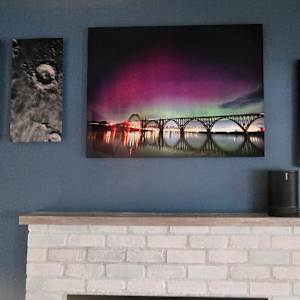 The Lunar Clips, First Edition by Jeremy Likness  Image: Lunar Clips over the Mantle