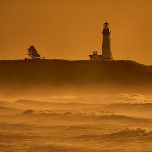 Gold Lighthouse (First Print) by Jeremy Likness
