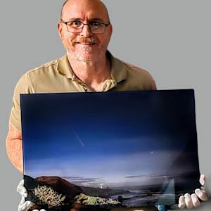 The Long Tale First Print/1st Edition by Jeremy Likness  Image: Holding for size