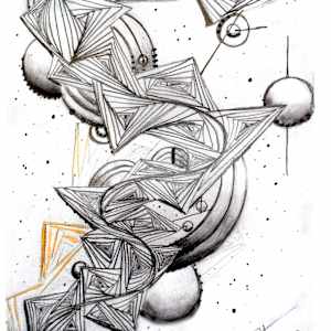 Wave Particle Duality (Kepler's Dream) by Cat Atom