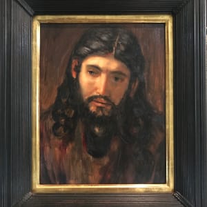 Master Copy of Christ by Rembrandt by Heather Graham