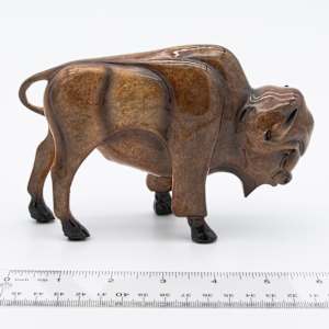Wild Wings Simpaticos Bison Imago by Stephen Herrero 