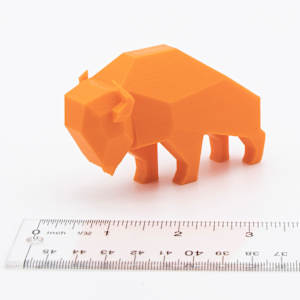 3D Printed Bud (Orange) 