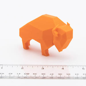 3D Printed Bud (Orange) 