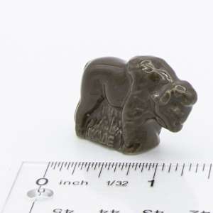 Wade Whimsies Red Rose Tea Bison Figurine 