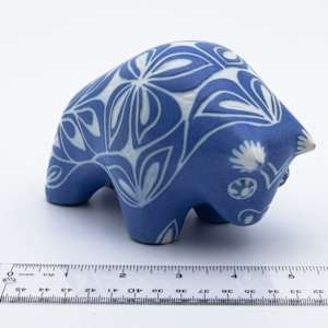 Blue Zoo Bison by Pablo Zabal 