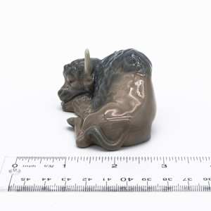 Lladro Miniature Resting Bison #5312 