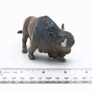 Lladro Minature Attacking Bison #5313 