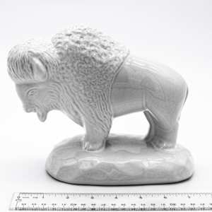 Frankhoma Pottery Limited Edition Bison by Joniece Frank