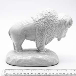 Frankhoma Pottery Limited Edition Bison by Joniece Frank 