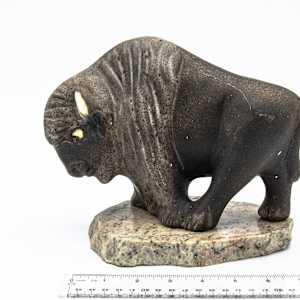 Pottery Bison by Maigonis Daga