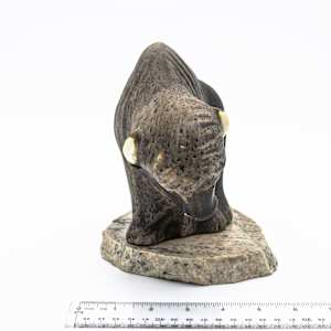 Pottery Bison by Maigonis Daga 