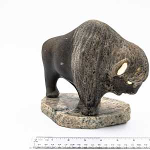Pottery Bison by Maigonis Daga 
