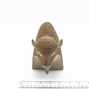 Pottery Bison by Jerry Becker 