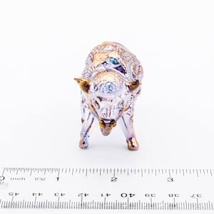 Art Glass Bison by Kevin Prochaska 